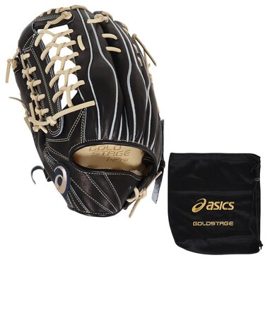 アシックス(ASICS)硬式用グラブ 外野手用 野球グローブ 一般 GOLDSTAGE I-PRO 3121B196.007.RH