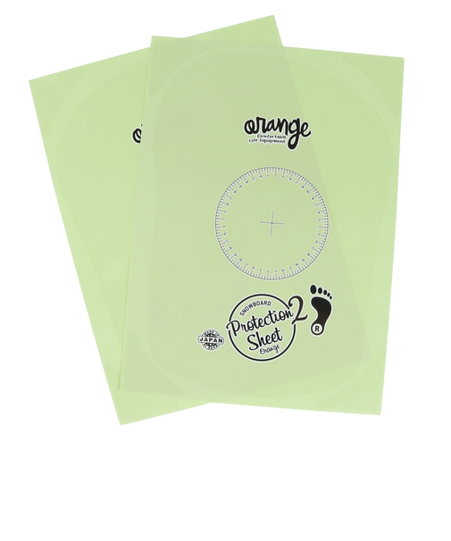 オレンジ（ORANGE）スノーボード デッキパット プロテクションシート2 150632
