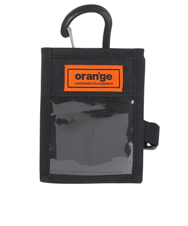 オレンジ（ORANGE）パスケース BS カラビナ付き 201247 1001