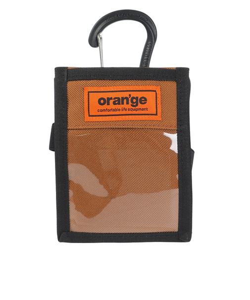 オレンジ（ORANGE）パスケース BS カラビナ付き 201247 2038