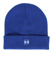 アンダーアーマー（UNDER ARMOUR）ジュニア ニット帽 ハーフタイム ビーニー 1375648 400 青 子供 フリーサイズ