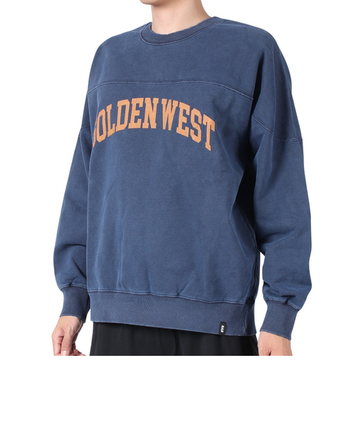 エスエーエス（S.A.S）ヘビー裏起毛 加工クルー トレーナー SAS2325808-79:NAVY