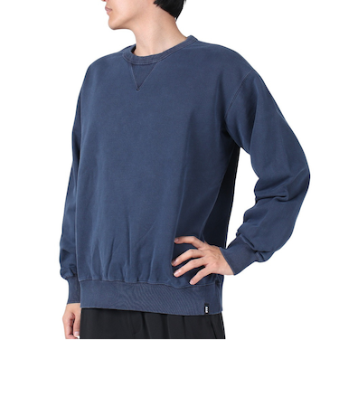 エスエーエス（S.A.S）ヘビー裏起毛 加工クルー トレーナー SAS2325810-79:NAVY