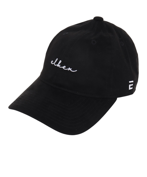 エルケクス（ELKEX）スエードロゴキャップ EKL3FA0024 BLK 帽子