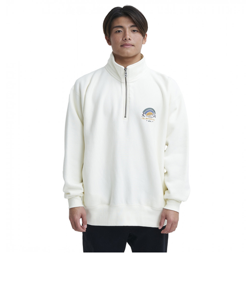 クイックシルバー（Quiksilver）BLOOMS ハーフジップスウェット 23FWQZP234064IVY