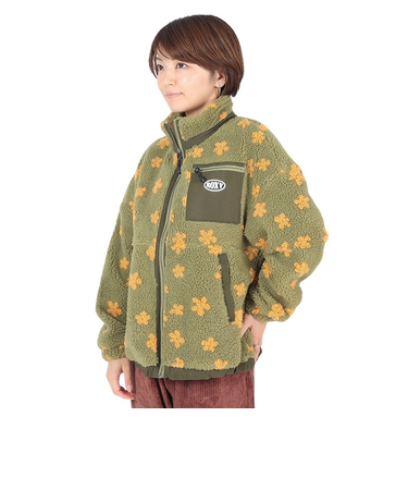 ロキシー（ROXY）CREIL BOA ZIP ボアジャケット 23FWRJK234008KHA