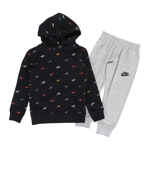 ナイキ(NIKE)キッズ NKN B NSWCLUB パーカー パンツ セット 86J802-G0E