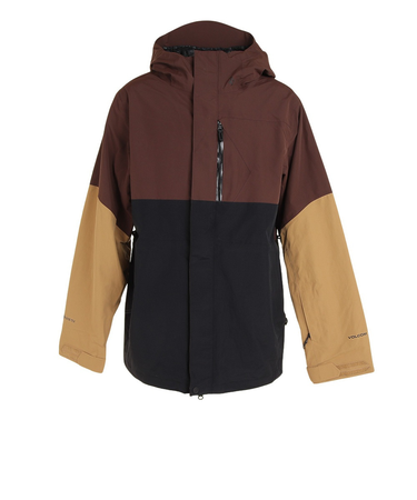 ボルコム（Volcom）スノーボード ウェア ジャケット ゴアテックス MENS L GORE-TEX JACKET 24G0652406 BRN
