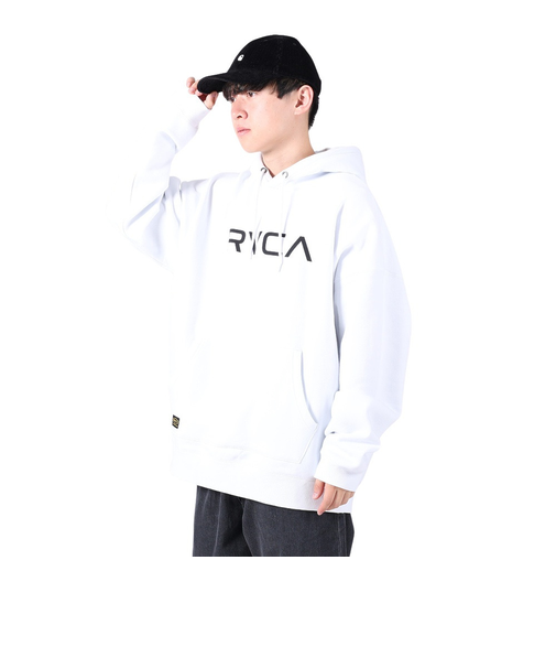 ルーカ（RVCA）BIG RVCA フーディー BD042159 WHT
