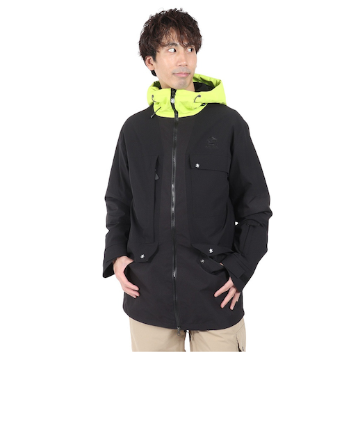 セッションズ（SESSIONS）スキー スノーボード ウェア ジャケット SCOPE SHELL JK SSFW230001 BLK