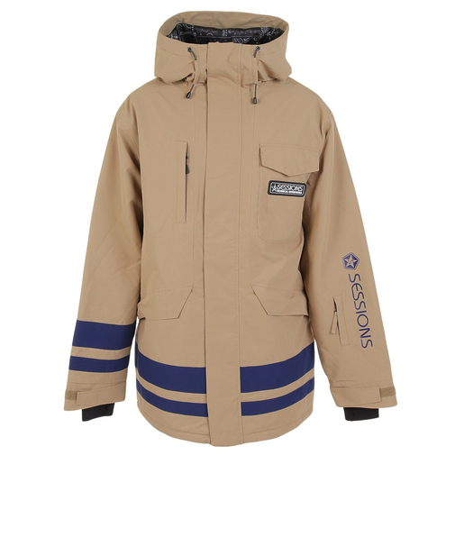 セッションズ（SESSIONS）スキー スノーボード ウェア ジャケット SCOUT INSULATED JK SSFW230005 BEG