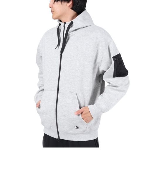 エアボーン（ARBN）スウェットフーディー01 AB23FWM-APP415LGRY