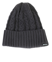 ボンファイア(Bonfire)ニット帽 ケーブルカフワッチ 20BNF3FST2292 CGRY 防寒 チャコールグレー フリーサイズ