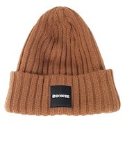 ボンファイア（Bonfire）ニット帽 ボリュームリブカフワッチ 20BNF3FST2293 BEG 防寒 フリーサイズ ベージュ