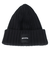 ボンファイア（Bonfire）ニット帽 ボリュームリブカフワッチ 20BNF3FST2293 BLK 防寒 フリーサイズ 黒