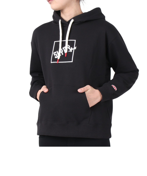 グラフィックプルオーバーパーカー SL23FWL-APP004DGRY