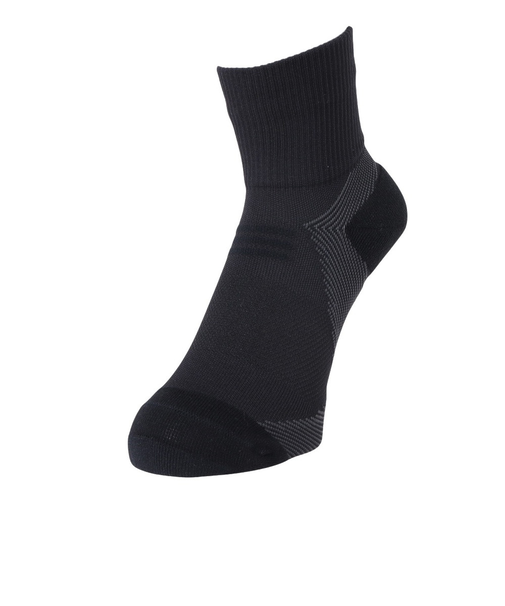 シースリーフィット（C3fit）アーチサポート クォーターソックス GC23301 BK