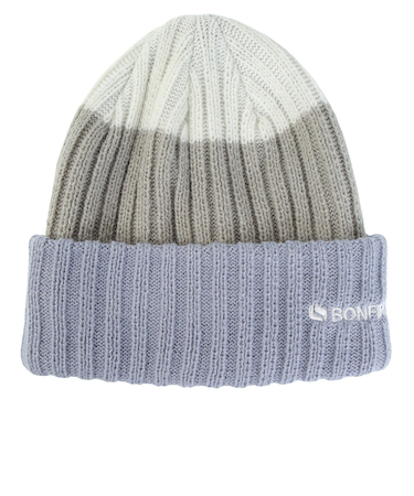 ボンファイア（Bonfire）ニット帽 ボーダーリブカフワッチ 20BNF3FST2294 GRY 防寒 フリーサイズ グレー