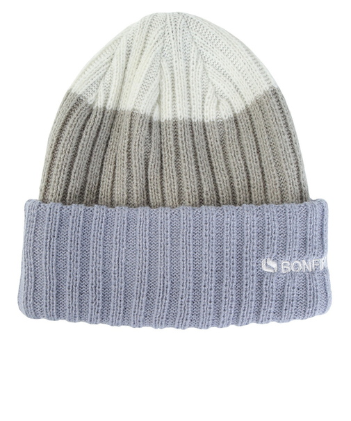 ボンファイア（Bonfire）ニット帽 ボーダーリブカフワッチ 20BNF3FST2294 GRY 防寒 フリーサイズ グレー