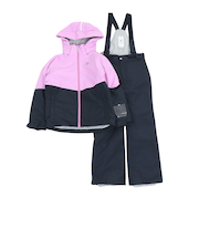 デサント（DESCENTE）ジュニア スーツ スキーウェア ジャケット パンツ 上下セット DWJWJH01X PVL サイズ調整