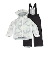 デサント（DESCENTE）ジュニア スーツ スキーウェア ジャケット パンツ 上下セット DWJWJH03X GLY サイズ調整