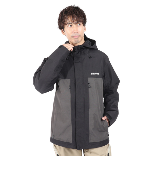 BonFire（ボンファイアー）スノーボード ウェア ジャケット インセンディエリイシェルジャケット BBFW230011 BLK