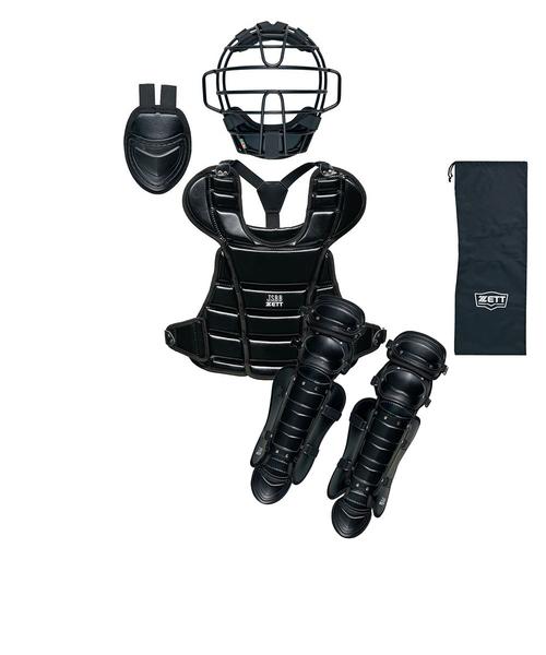 ゼット（ZETT）ジュニア 野球 軟式キャッチャー4点セット BL7530-1900