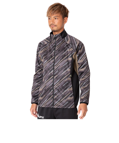 アスレタ（ATHLETA）サッカー フットサルウェア ライトウルトラシェルジャッケット 2402 BLK
