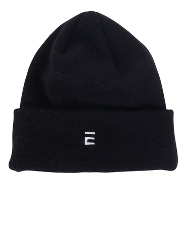 エルケクス（ELKEX）ニット帽 ベーシックウォームカフワッチ EKM3FA0019 BLK 防寒 フリーサイズ 黒