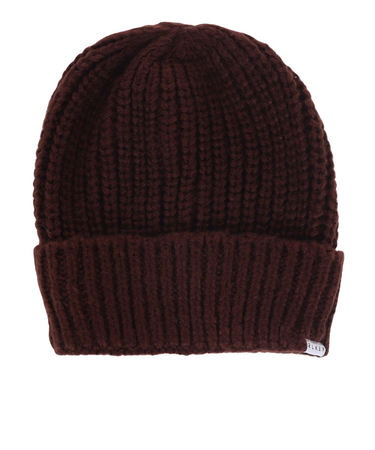 エルケクス（ELKEX）ニット帽 ビッグカフワッチ EKL3FA0022 BRN 防寒 フリーサイズ ブラウン
