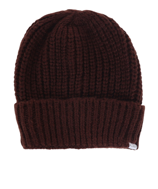 エルケクス（ELKEX）ニット帽 ビッグカフワッチ EKL3FA0022 BRN 防寒 フリーサイズ ブラウン