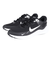 ナイキ（NIKE）ジュニア スポーツ シューズ レボリューション7GS ブラック ホワイト FB7689-003 スニーカー 部活 登校 通学 運動