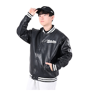 野球ウェア ジャケット PUレザー ML2323FW0012-BLK