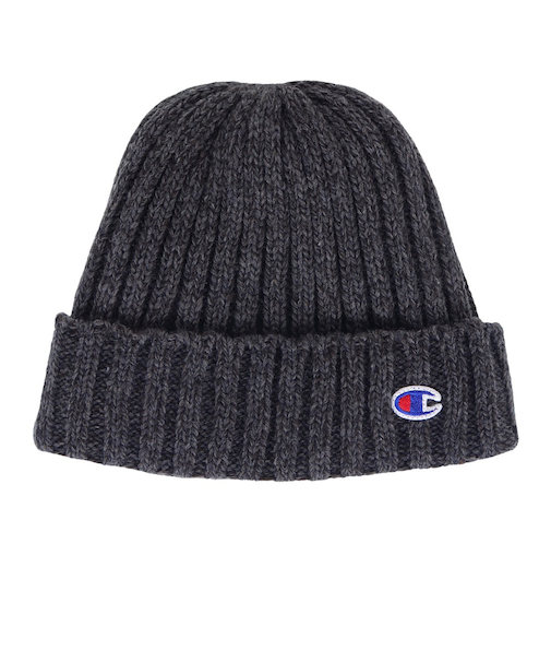 チャンピオン-ヘリテイジ（CHAMPION-HERITAGE）ニット帽 裏ボアリブワッチ 492-0043 BLK 57-59cm ユニセックス