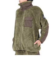 リーフ（REEF）SHERPA A FLEECE HIGH NECK ZIP UP ジャケット RFPKM2304-OLV