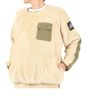リーフ(REEF)SHERP A FLEECE CREW プルオーバー RFSWM2303-BEG