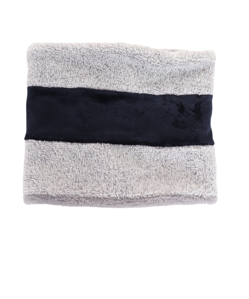 クー（Coo.）防風 リバーシブル ボーダーネックウォーマー 防寒 900Q3ST0016 NVY