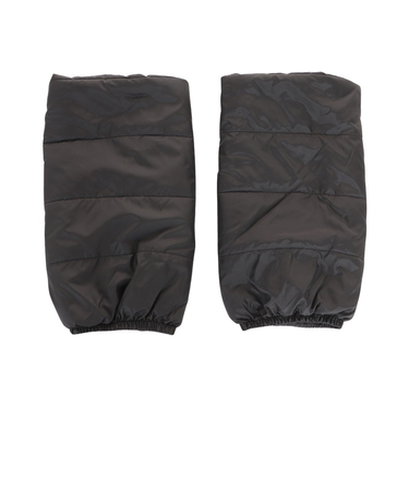 クー（Coo.）レッグウォーマー 中綿入り 防寒 900Q3OK0321 BLK 黒 Mサイズ 保温