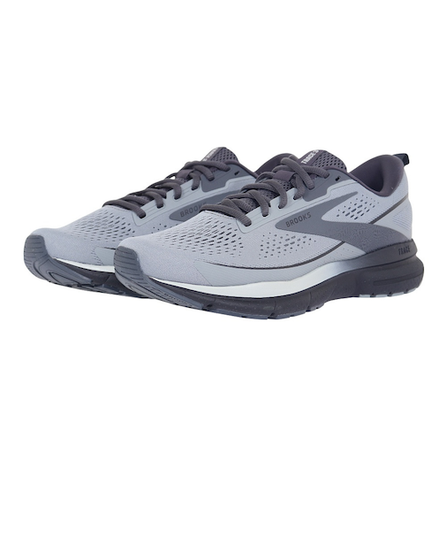 ブルックス（BROOKS）ランニングシューズ ジョギングシューズ トレース3 ワイド BRM4124 GRY/B