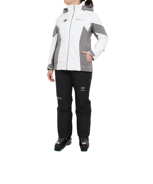 デサント（DESCENTE）スキーウェア スーツ ジャケット パンツ 上下セット SUIT DWWWJH82X LGRY