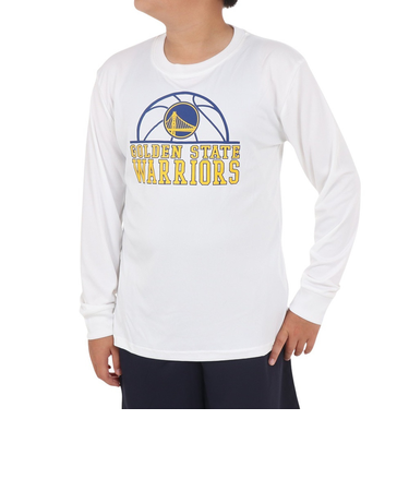 エヌビーエー（NBA）バスケットボールウェア 長袖Tシャツ ゴールデンステート・ウォリアーズ 3AAE-WARRIORS