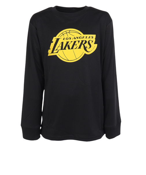 エヌビーエー（NBA）バスケットボールウェア N&N 長袖Tシャツ ロサンゼルス・レイカーズ レブロン・ジェームズ 3AAK-LAKERS JAMES