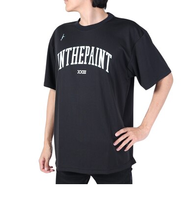 インザペイント（IN THE PAINT）バスケットボールウェア Tシャツ ITP23402BLK
