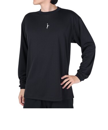 インザペイント（IN THE PAINT）バスケットボールウェア 長袖Tシャツ ITP23408BLK/WHT