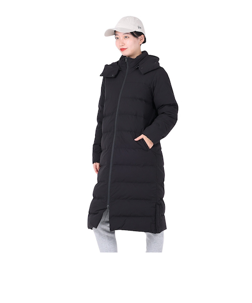 ヒートクロス ロングダウンコート OT3F0043-TR858-GRHHM BLK