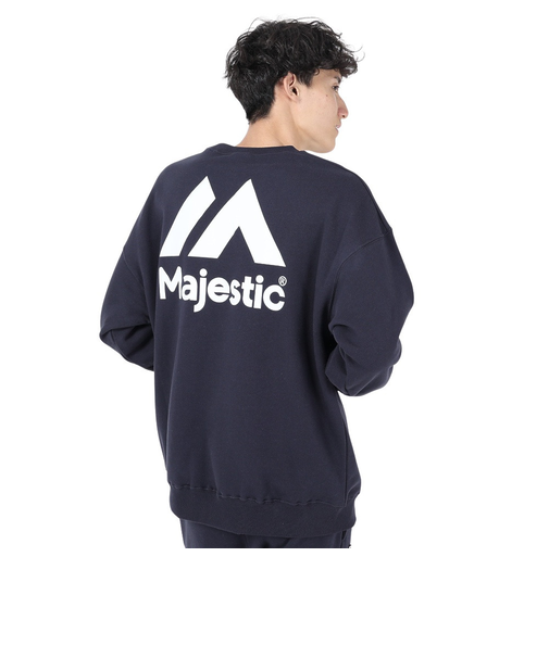 マジェスティック（MAJESTIC）クルースウェットシャツ OT0523FW0002-NVY