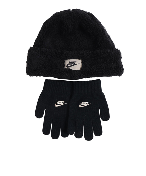 ナイキ（NIKE）ニット帽 手袋 COZY ピークビーニー&グローブ ニット