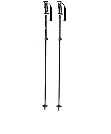 シナノ（SINANO）スキーストック スキーポール フリー X CB 22P-11 BK 伸縮 軽量