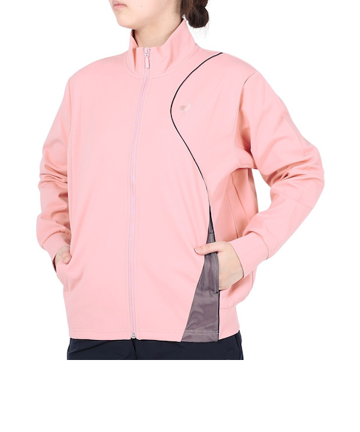 ルコックスポルティフ（lecoqsportif）ジャケット レディース フルジップ ヘランカツイルジャージ QMWVJF02 PK
