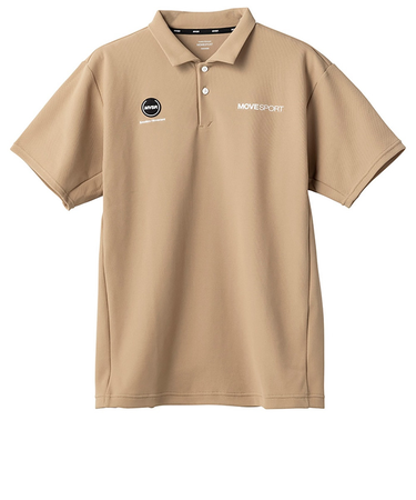 デサント（DESCENTE）SUNSCREEN 鬼鹿の子 カラーロゴ 半袖ポロシャツ DMMVJA70 BG
